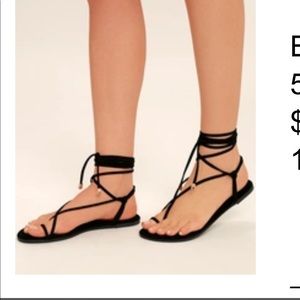 Lulus strappy sandals